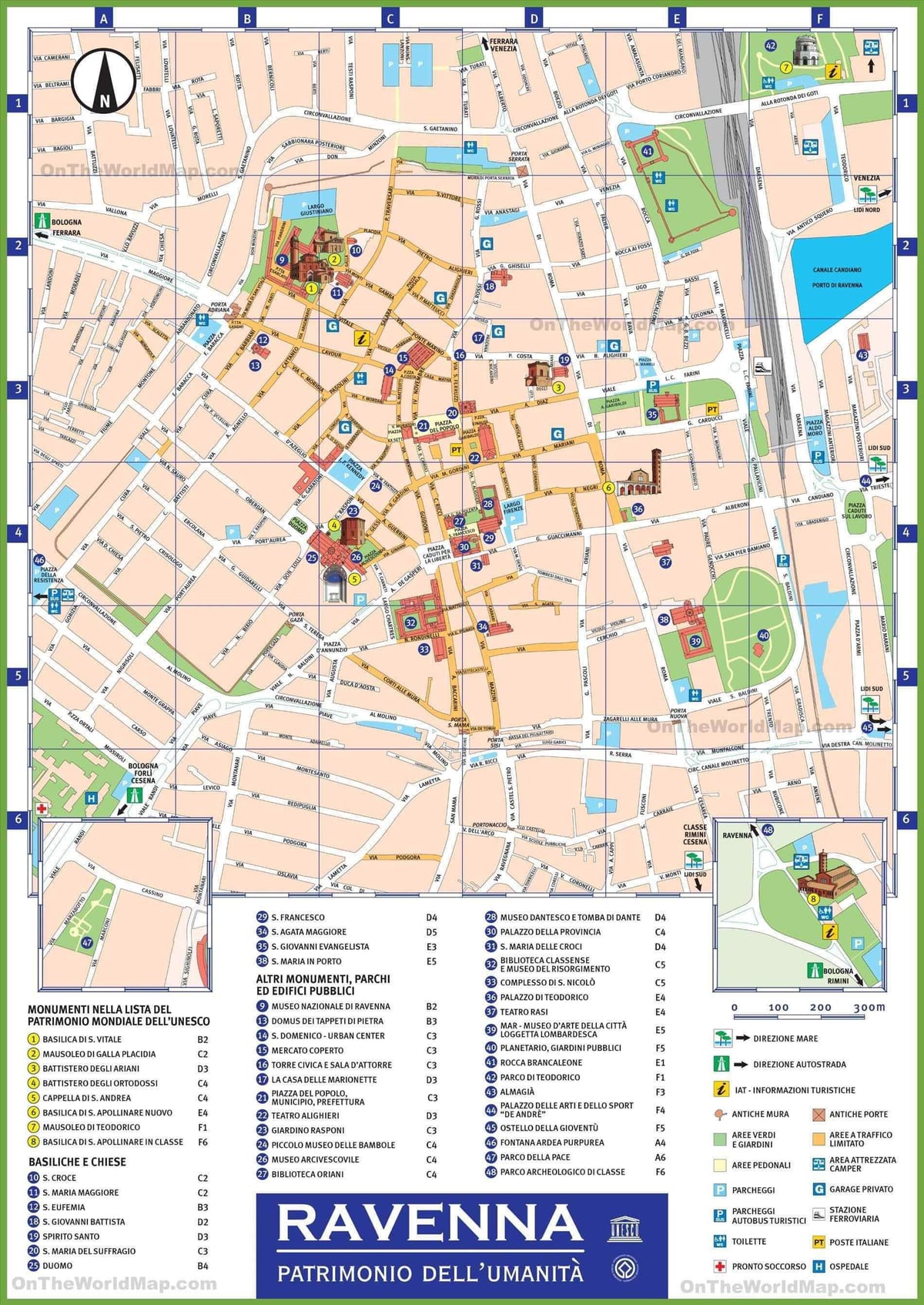 milano itaalia vaatamisväärsuste kaardil